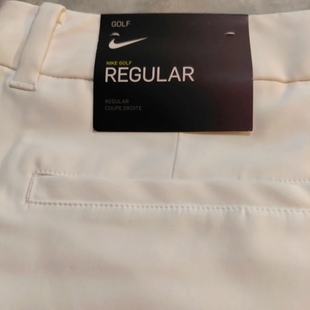 Nike Women's White DRI Fit Golf Activewear Shorts Size 12 NWT